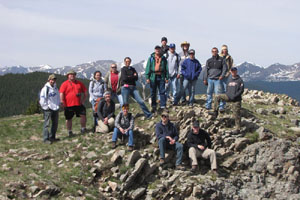 Field Geology Students - June 12, 2009