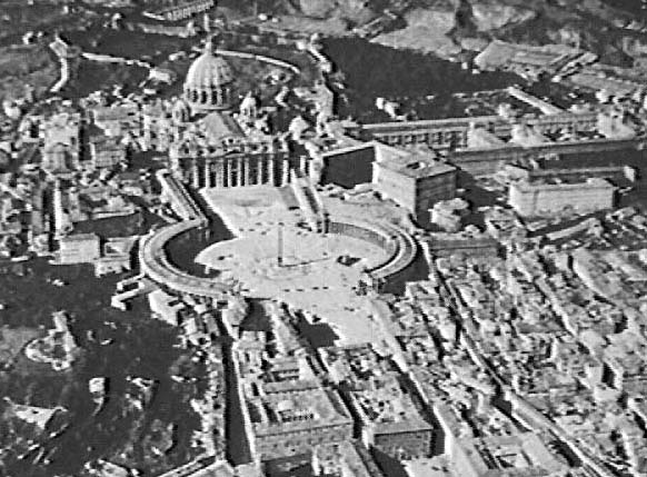 Aerial View Rome