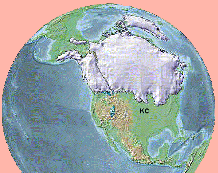 glacial geology kansas ice america glaciation north city ago years musings hillcrest cottage south